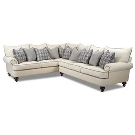 Shabby Chic Sectional Sofa